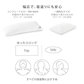 TEMPUR Comfort Pillow 標準サイズ 収納バッグ付き Amazon.co.jp